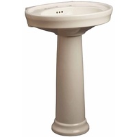 Pedestal Bathroom Sink 24 x 20 x 34-1/2 Pedestal Bathroom Sink 24 x 20 x 34-1/2