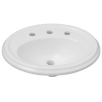 Self-Rimming Bathroom Sink 21-7/8 x 18-3/8 x 7-1/4 Self-Rimming Bathroom Sink 21-7/8 x 18-3/8 x 7-1/4