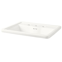 Self-Rimming Bathroom Sink 22-5/8 x 17-3/4 x 7-1/8 Self-Rimming Bathroom Sink 22-5/8 x 17-3/4 x 7-1/8