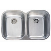 Double Bowl Kitchen Sink 32-3/4'' x 20-3/8'' x 9'' Double Bowl Kitchen Sink 32-3/4'' x 20-3/8'' x 9''