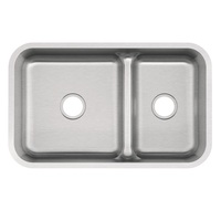 Double Bowl Kitchen Sink 34'' x 21'' x 9'' Double Bowl Kitchen Sink 34'' x 21'' x 9''