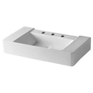 MIR32198AWH Console Bathroom Sink - White MIR32198AWH Console Bathroom Sink - White