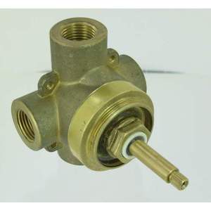 MIR6103 Custom Showering Diverter Valve Rough In Valve - Rough Brass MIR6103 Custom Showering Diverter Valve Rough In Valve - Rough Brass