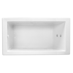 Mirabelle MIREDW6636WH Edenton 66" Whirlpool Bath - White Mirabelle MIREDW6636WH Edenton 66" Whirlpool Bath - White