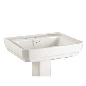 MIRAM358WH Amberley Pedestal Basin Part - White MIRAM358WH Amberley Pedestal Basin Part - White