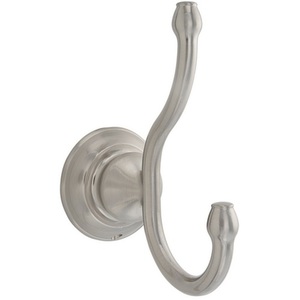 MIRBERHBN Beasley Robe Hook Bathroom Accessory - Brushed Nickel MIRBERHBN Beasley Robe Hook Bathroom Accessory - Brushed Nickel