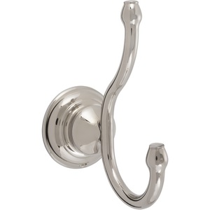 MIRBERHPN Beasley Robe Hook Bathroom Accessory - Polished Nickel MIRBERHPN Beasley Robe Hook Bathroom Accessory - Polished Nickel