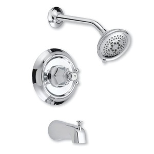 MIRBR8030ECP/MIR3001 Boca Raton One Handle Tub & Shower Faucet - Polished Chrome MIRBR8030ECP/MIR3001 Boca Raton One Handle Tub & Shower Faucet - Polished Chrome