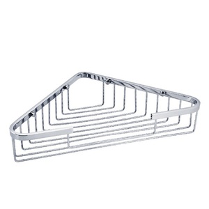MIRBSKT01CP Hibiscus Shower Caddy Bathroom Accessory - Polished Chrome MIRBSKT01CP Hibiscus Shower Caddy Bathroom Accessory - Polished Chrome