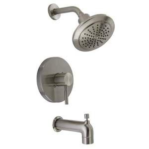 MIRED8030EBN/MIR4001 Edenton One Handle Tub & Shower Faucet - Brushed Nickel MIRED8030EBN/MIR4001 Edenton One Handle Tub & Shower Faucet - Brushed Nickel