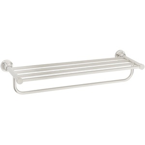 SHGFRKBN Greyfield Towel Rack Bathroom Accessory - Brushed Nickel SHGFRKBN Greyfield Towel Rack Bathroom Accessory - Brushed Nickel