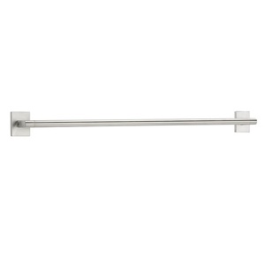 MIRHI30TBBN Hibiscus Towel Bar Bathroom Accessory - Brushed Nickel MIRHI30TBBN Hibiscus Towel Bar Bathroom Accessory - Brushed Nickel