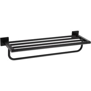 SHHBRKMB Hibiscus Towel Rack Bathroom Accessory - Matte Black SHHBRKMB Hibiscus Towel Rack Bathroom Accessory - Matte Black