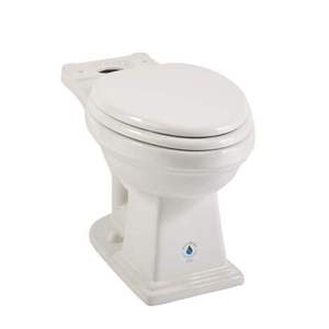 MIRKW240AWH Key West Toilet Bowl Part - White MIRKW240AWH Key West Toilet Bowl Part - White