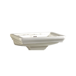 MIRKW341WH Key West Pedestal Basin Part - White MIRKW341WH Key West Pedestal Basin Part - White