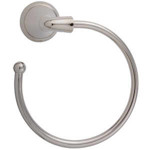 MIRPRTRPN Provincetown Towel Ring Bathroom Accessory - Polished Nickel MIRPRTRPN Provincetown Towel Ring Bathroom Accessory - Polished Nickel