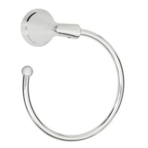 MIRPRTRCP Provincetown Towel Ring Bathroom Accessory - Polished Chrome MIRPRTRCP Provincetown Towel Ring Bathroom Accessory - Polished Chrome