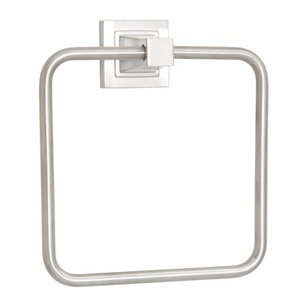 MIRRITRBN Rigi Towel Ring Bathroom Accessory - Brushed Nickel MIRRITRBN Rigi Towel Ring Bathroom Accessory - Brushed Nickel