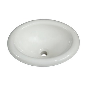 MIRS1815WH Self Rimming Bathroom Sink - White MIRS1815WH Self Rimming Bathroom Sink - White