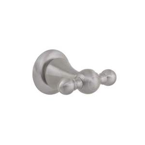 MIRSARHBN St Augustine Robe Hook Bathroom Accessory - Brushed Nickel MIRSARHBN St Augustine Robe Hook Bathroom Accessory - Brushed Nickel