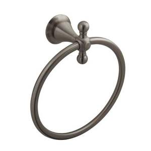 MIRSATRBN St Augustine Towel Ring Bathroom Accessory - Brushed Nickel MIRSATRBN St Augustine Towel Ring Bathroom Accessory - Brushed Nickel