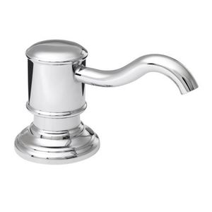 MIRSD1144CP Amberley Soap Dispenser Kitchen Accessory - Polished Chrome MIRSD1144CP Amberley Soap Dispenser Kitchen Accessory - Polished Chrome
