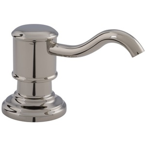 MIRSD1144PN Amberley Soap Dispenser Kitchen Accessory - Polished Nickel MIRSD1144PN Amberley Soap Dispenser Kitchen Accessory - Polished Nickel