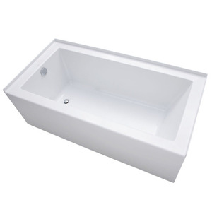 MIRSKA6030LWH Sitka 60'' x 30'' Air Tub - White MIRSKA6030LWH Sitka 60'' x 30'' Air Tub - White