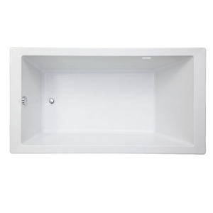 MIRSKA6636WH Sitka 66" Air Tub - White MIRSKA6636WH Sitka 66" Air Tub - White