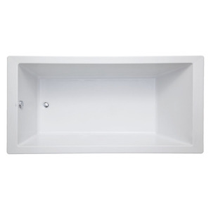 MIRSKS7236WH Sitka 72" x 36" Soaking Tub - White MIRSKS7236WH Sitka 72" x 36" Soaking Tub - White