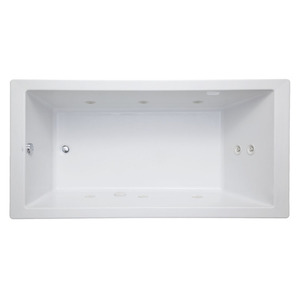 MIRSKW7236WH Sitka 72"x 36" Whirlpool Bath - White MIRSKW7236WH Sitka 72"x 36" Whirlpool Bath - White