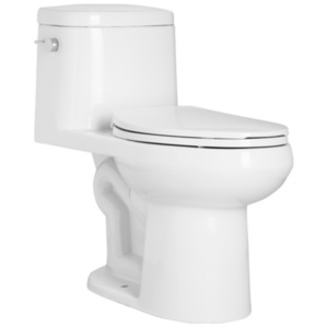 MIRSR241WH Sarasota One Piece Toilet - White MIRSR241WH Sarasota One Piece Toilet - White