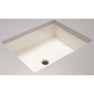 MIRU1713GWH Destin Undermount Style Bathroom Sink - White MIRU1713GWH Destin Undermount Style Bathroom Sink - White