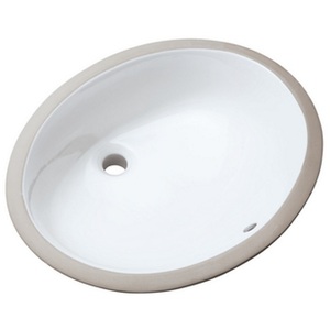 MIRU1915WH Mangrove Undermount Style Bathroom Sink - White MIRU1915WH Mangrove Undermount Style Bathroom Sink - White