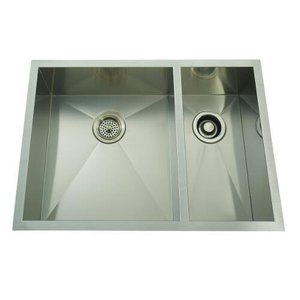 MIRUC2920Z Stainless Steel Undermount - Double Bowl Kitchen Sink - Brushed Stainless Steel MIRUC2920Z Stainless Steel Undermount - Double Bowl Kitchen Sink - Brushed Stainless Steel