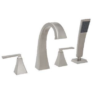 SHVL4RTGBN Vilamonte Tub Faucet Trim Trim Kit - Brushed Nickel SHVL4RTGBN Vilamonte Tub Faucet Trim Trim Kit - Brushed Nickel