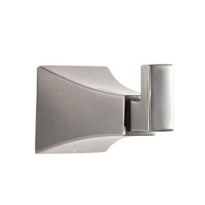 MIRVLRHBN Vilamonte Robe Hook Bathroom Accessory - Brushed Nickel MIRVLRHBN Vilamonte Robe Hook Bathroom Accessory - Brushed Nickel