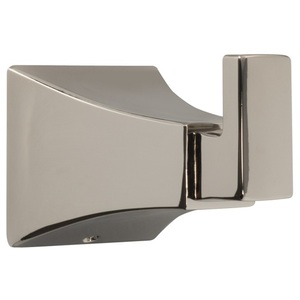 MIRVLRHPN Vilamonte Robe Hook Bathroom Accessory - Polished Nickel MIRVLRHPN Vilamonte Robe Hook Bathroom Accessory - Polished Nickel