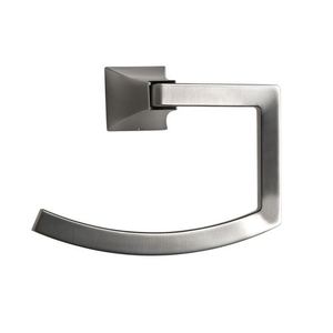 MIRVLTRBN Vilamonte Towel Ring Bathroom Accessory - Brushed Nickel MIRVLTRBN Vilamonte Towel Ring Bathroom Accessory - Brushed Nickel