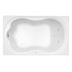 MIRKWA6036WH Key West 60'' x 36'' Air Tub - White MIRKWA6036WH Key West 60'' x 36'' Air Tub - White