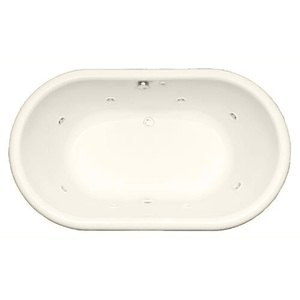 MIRBRW7242VBS Boca Raton 72" x 42" Whirlpool Bath - Biscuit MIRBRW7242VBS Boca Raton 72" x 42" Whirlpool Bath - Biscuit
