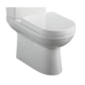 MIRML240WH Milazzo Toilet Bowl Part - White MIRML240WH Milazzo Toilet Bowl Part - White