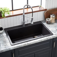 Single Bowl Sinks 33 x 22 x 9-1/2 Single Bowl Sinks 33 x 22 x 9-1/2