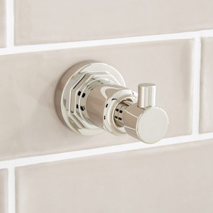 SHGFRHPN Greyfield Robe Hook Bathroom Accessory - Polished Nickel SHGFRHPN Greyfield Robe Hook Bathroom Accessory - Polished Nickel