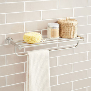 SHGFRKBN Greyfield Towel Rack Bathroom Accessory - Brushed Nickel SHGFRKBN Greyfield Towel Rack Bathroom Accessory - Brushed Nickel