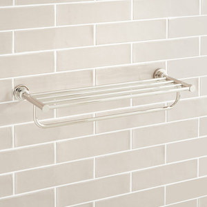 SHGFRKPN Greyfield Towel Rack Bathroom Accessory - Polished Nickel SHGFRKPN Greyfield Towel Rack Bathroom Accessory - Polished Nickel
