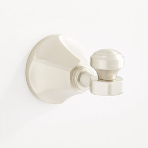 SHBRKWRHBN Boca Raton Robe Hook Bathroom Accessory - Brushed Nickel SHBRKWRHBN Boca Raton Robe Hook Bathroom Accessory - Brushed Nickel