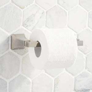 SHVLTHPN Vilamonte Paper Holder Bathroom Accessory - Polished Nickel SHVLTHPN Vilamonte Paper Holder Bathroom Accessory - Polished Nickel