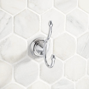 SHBERHCP Beasley Robe Hook Bathroom Accessory - Polished Chrome SHBERHCP Beasley Robe Hook Bathroom Accessory - Polished Chrome