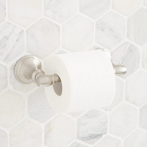 SHBETHBN Beasley Paper Holder Bathroom Accessory - Brushed Nickel SHBETHBN Beasley Paper Holder Bathroom Accessory - Brushed Nickel